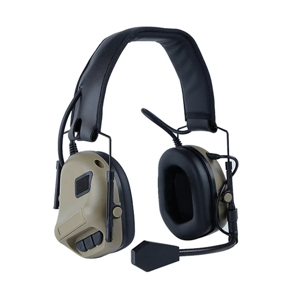 Taktische Kopfhörer Headset Ohne Sound Pickup Noise Reduction Version Militar Kopf Tragen Jagd Airsoft Schießen