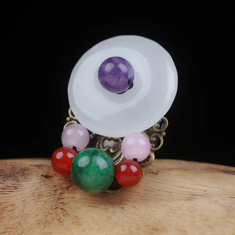 

Регулируемое этническое винтажное кольцо на указательный палец в стиле дворцовой моды, из сплава, женское, модное украшение