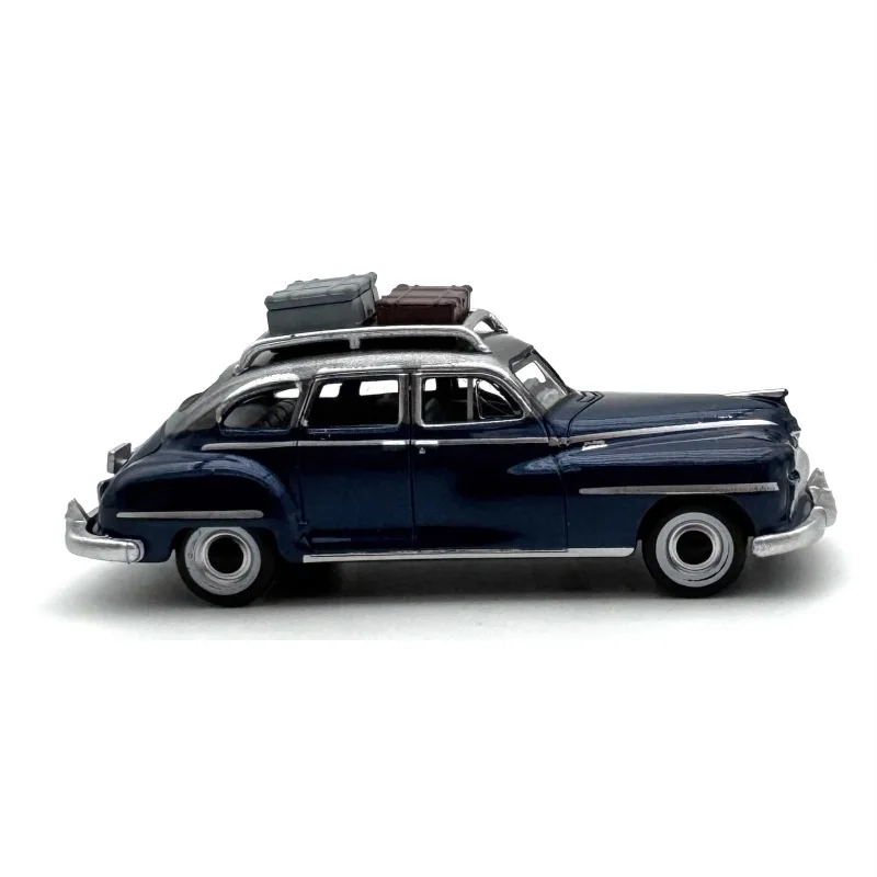 Oxford 1:87 De-soto Station Wagon Blue Alloy Simulation Model Car