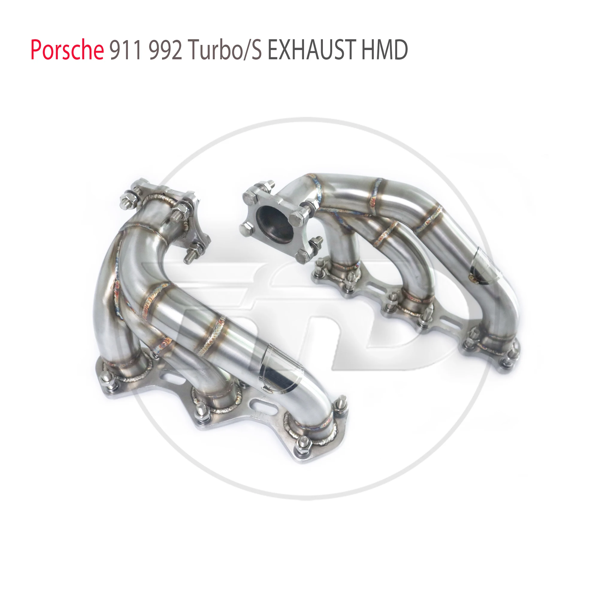 

HMD Manifold for Porsche 911 992 Turbo S 3.8T Exhaust System Stainless Steel High Performance Header Car Accessories