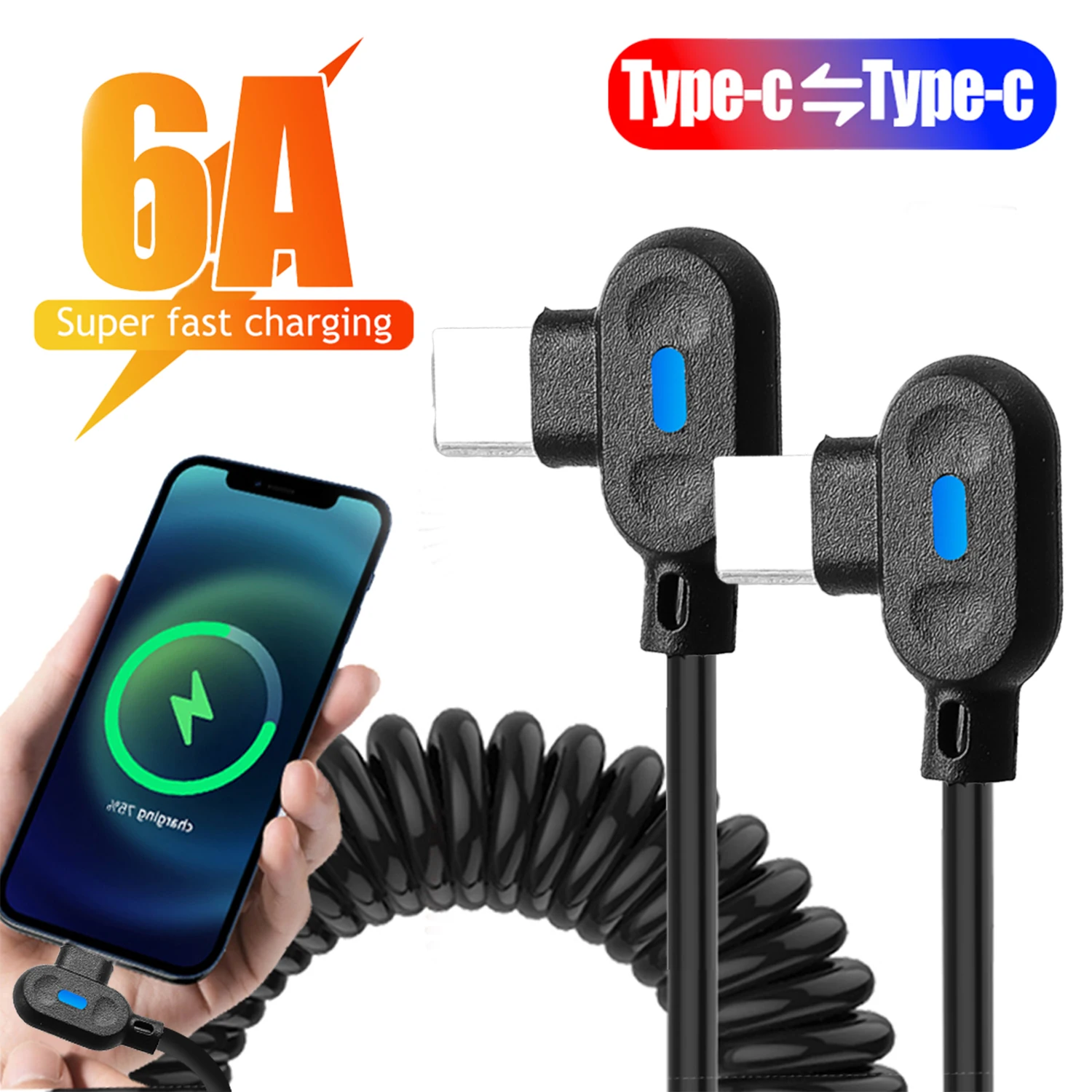 2-1PCS 6A Type C To… - image