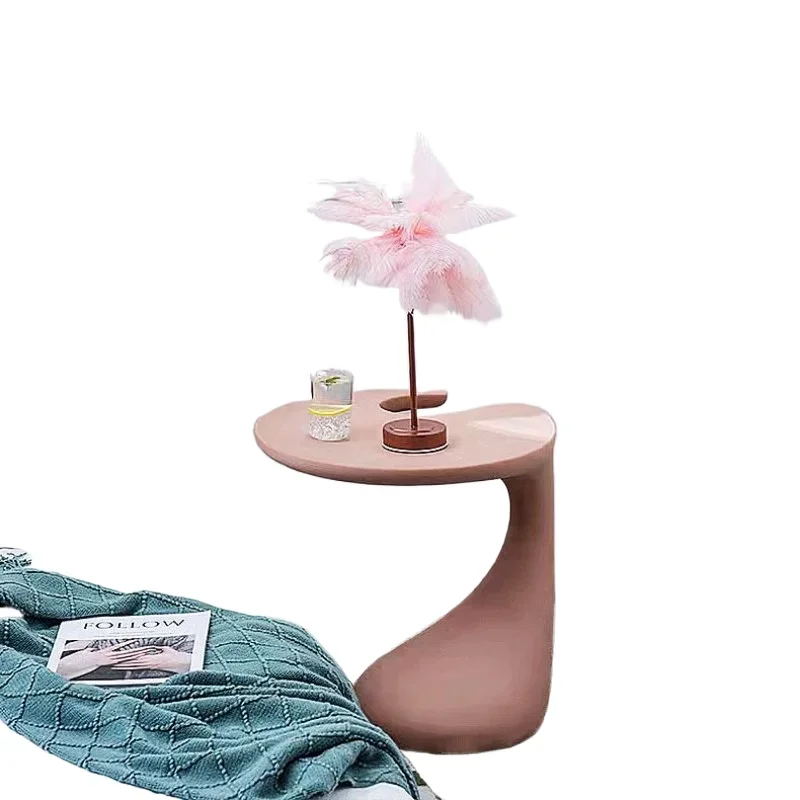 

Nordic creative small side few simple modern living room sofa small table special shape