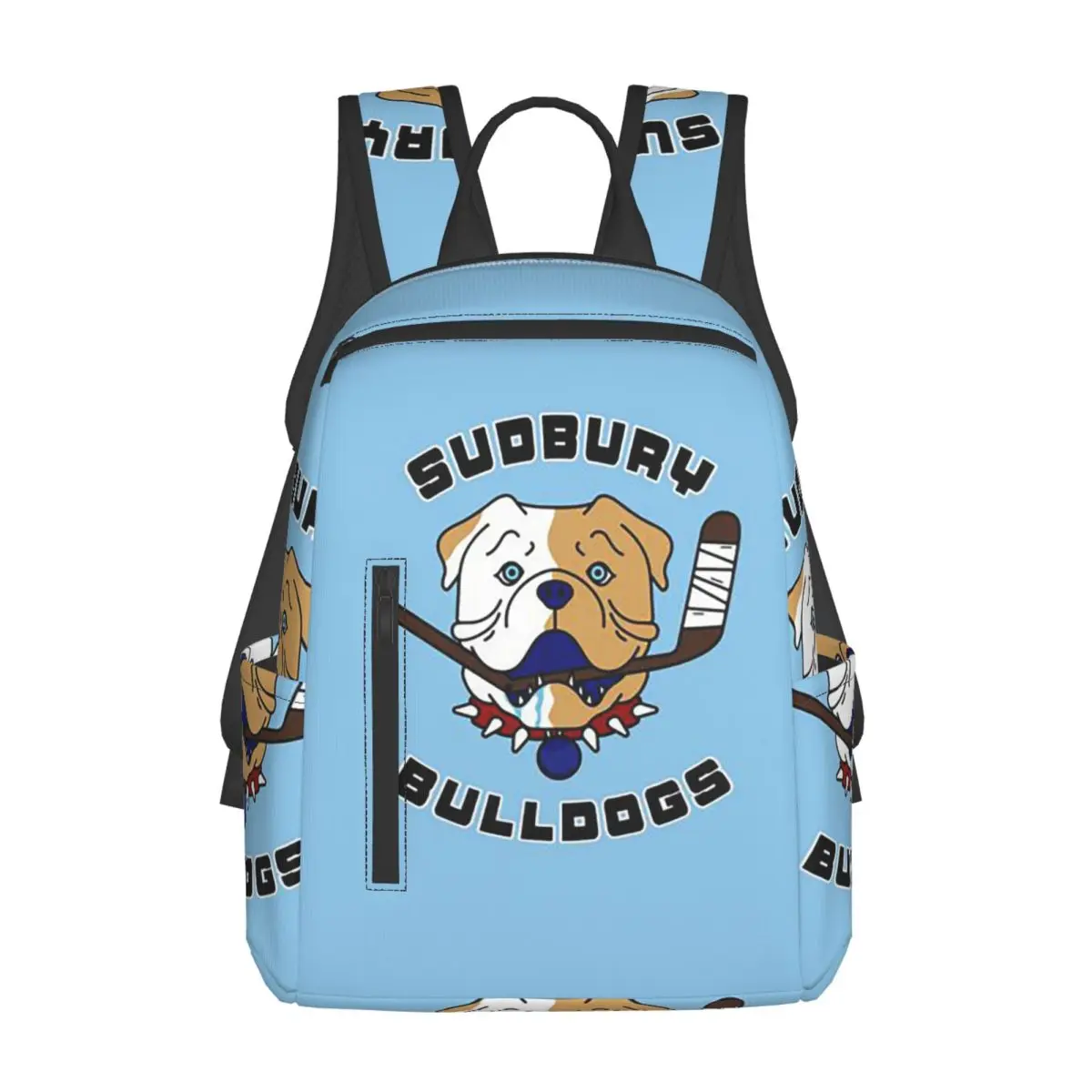 Sudbury Bulldogs - Shoresy Logo Backpack Daypack Large Capacity Children BookBag School Bag Shoulder Bags for Men Women