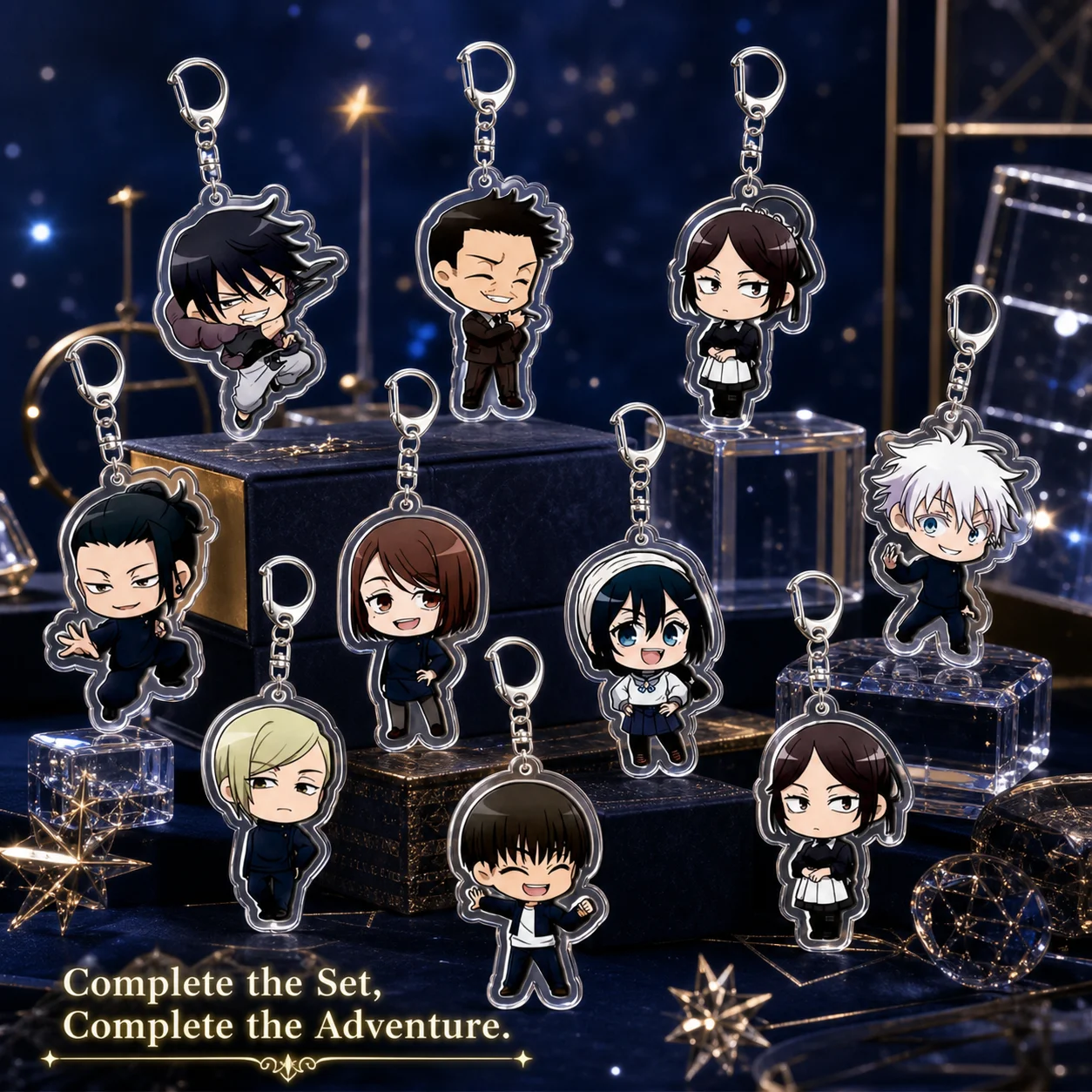 Jujutsu Kaisen Yuji Itadori Acrylic Keychain Pendant Official Anime Merch Drop Shipping In Stock Crossborder Japan Hot New