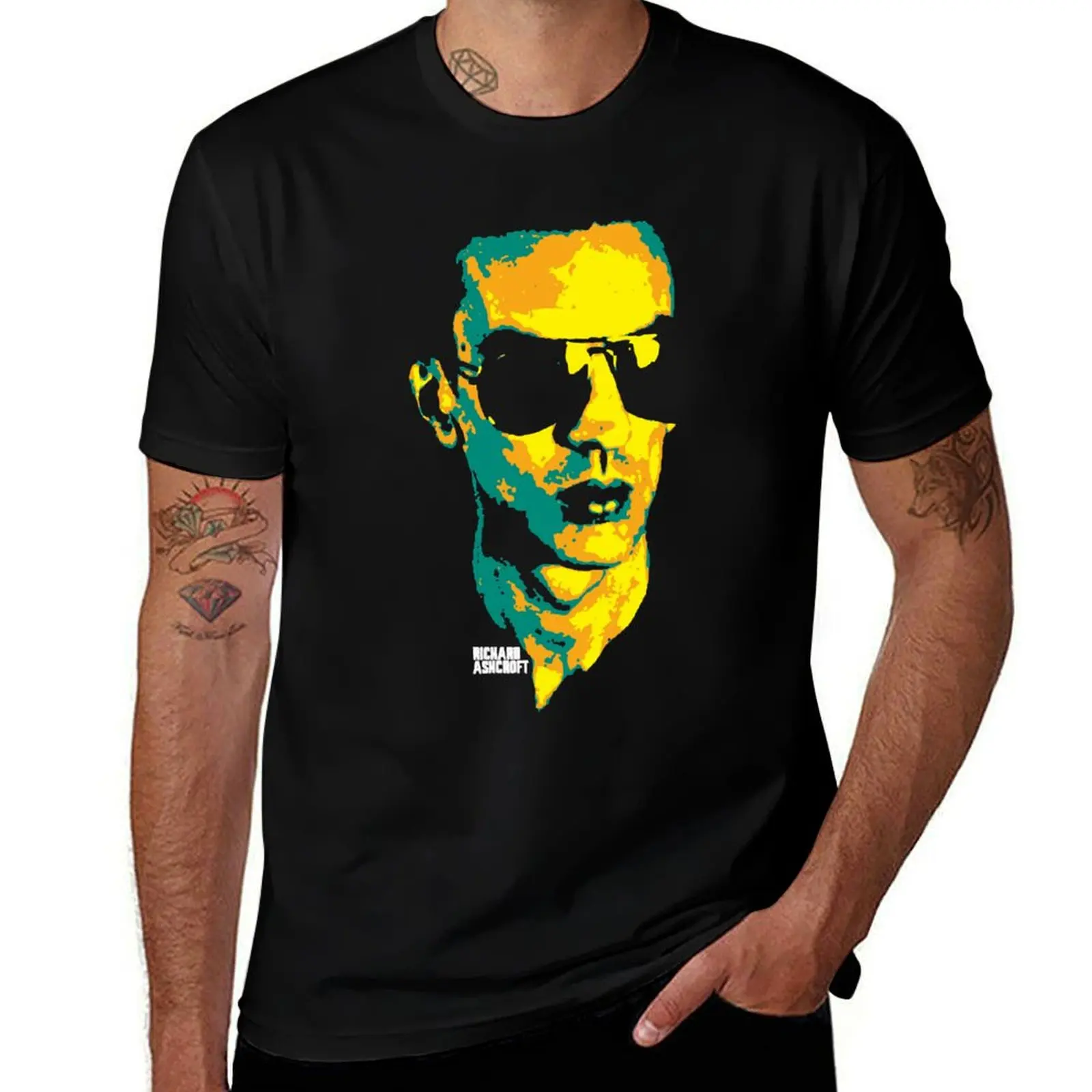 Richard Ashcroft. Lucky Man. Richard Paul Ashcroft. an English singer and songwriter v.3 Classic T-S T-Shirt
