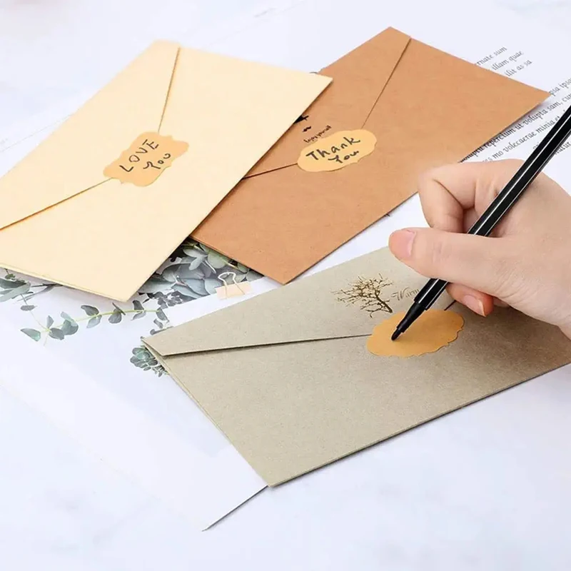 300Pcs/Roll Spice Kraft Paper Label Handmade Blank Gift Tags Paper Jar Glass Bottle Stationery DIY Kitchen Sealing Stickers