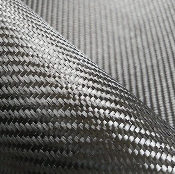 Tecido de Fibra de Carbono 3K 6K 12K Liso e Sarja, Direto da Fábrica, Baixo Custo, Matéria-Prima Composta Versátil para Reequipamento Automotivo e Esportivo