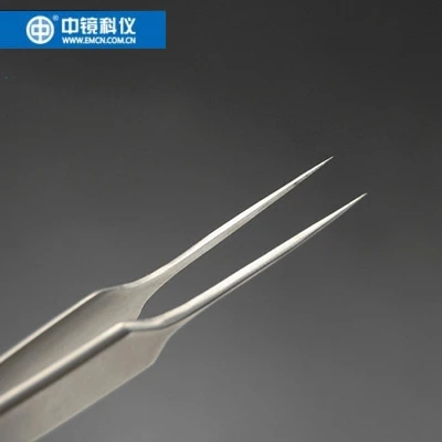 Domestic Economical High-precision Straight/Elbow Tweezers Electron Microscope Consumables