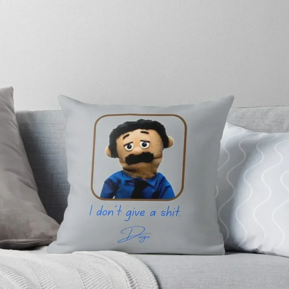 

Awkward Puppets Diego Throw Pillow autumn pillowcase Pillowcases Bed Cushions christmas pillowcases Christmas Pillowcase pillow