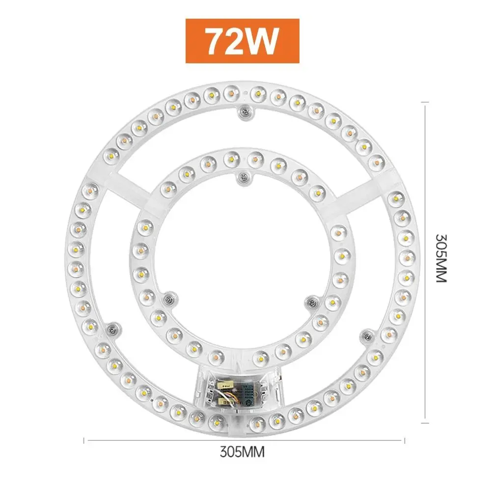 12W 18W 24W 36W 48W 72W Ceiling Lights Durable Round Led Module Led Panel Light Convenient Dimmable Ceiling Fan light Office