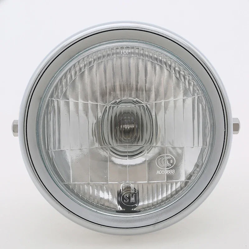 6.5Inch Motorcycle Headlight 12V Round Headlamp High Low Beam Universal For Harley Sportster 883 XL883 Moto Light Accessories