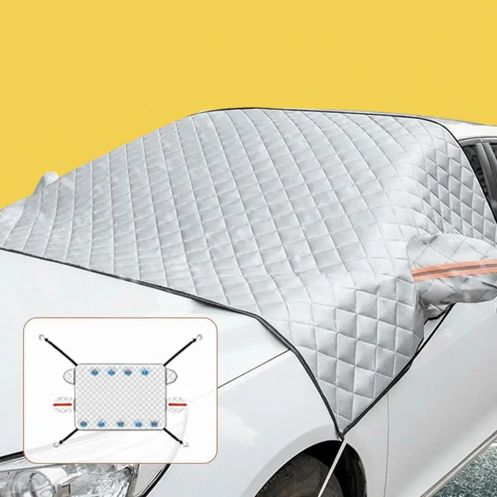 

Car Winter Windshield Snow Cover Car Sun Shade Block Frost Protection Sun Protection Anti-ice Front Windscreen Cover