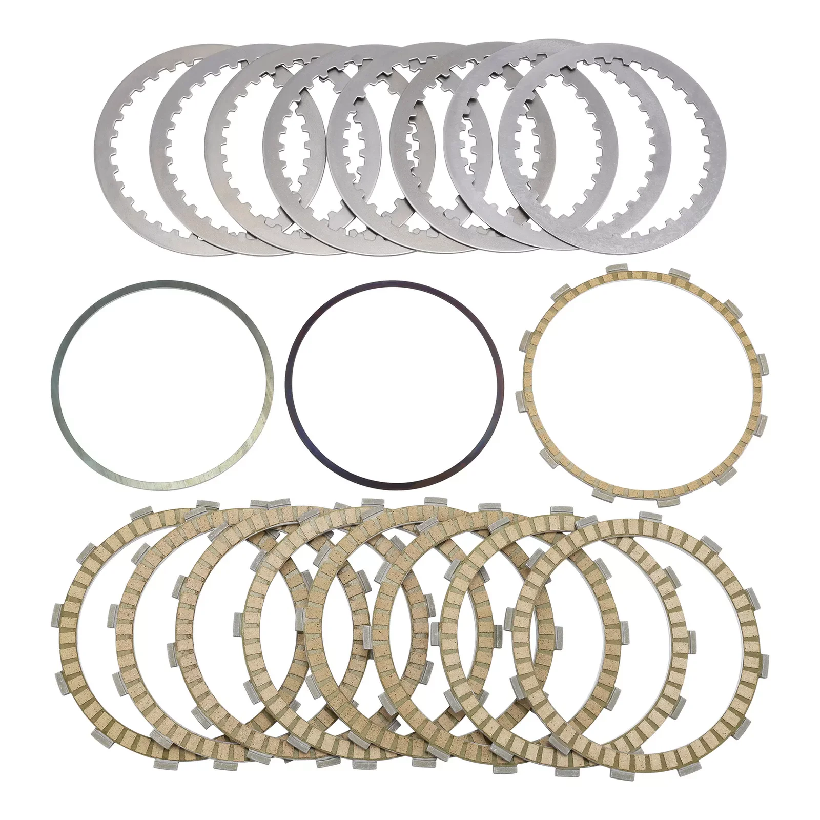 

Motorcycle Drive Clutch Plates Kit For Harley Twin Cam Touring Softail Dyna 1999-2017