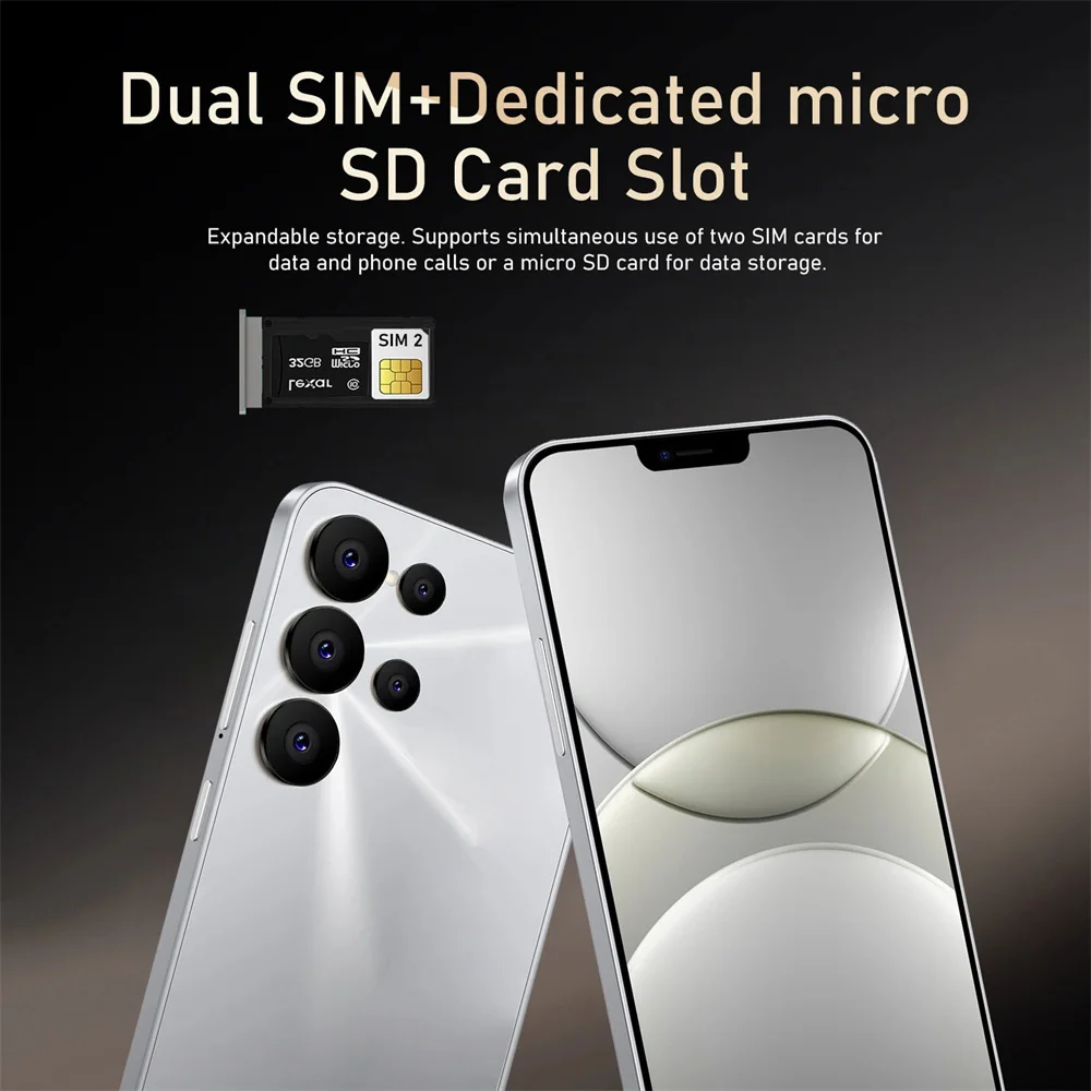 حار S25 الترا الأصلي 2026 حار 7.3HD ذكي 5G بطاقة مزدوجة المزدوج الاستعداد نظام أندرويد 15 الإصدار العالمي بطارية 8000mAh #6