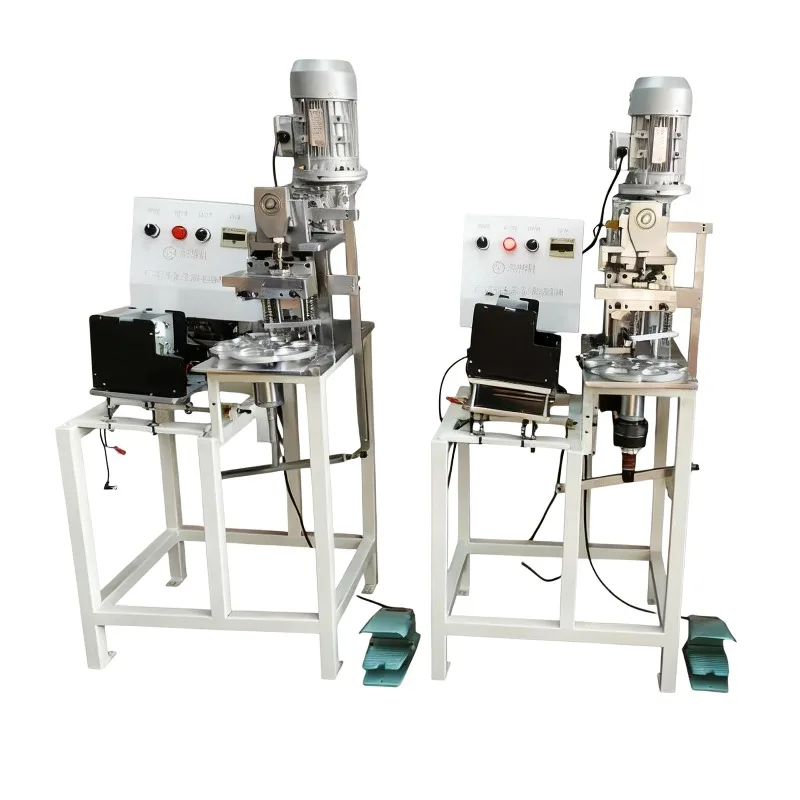 Automatic air eye machine continuous punching and belt punching machine durable eye press machine