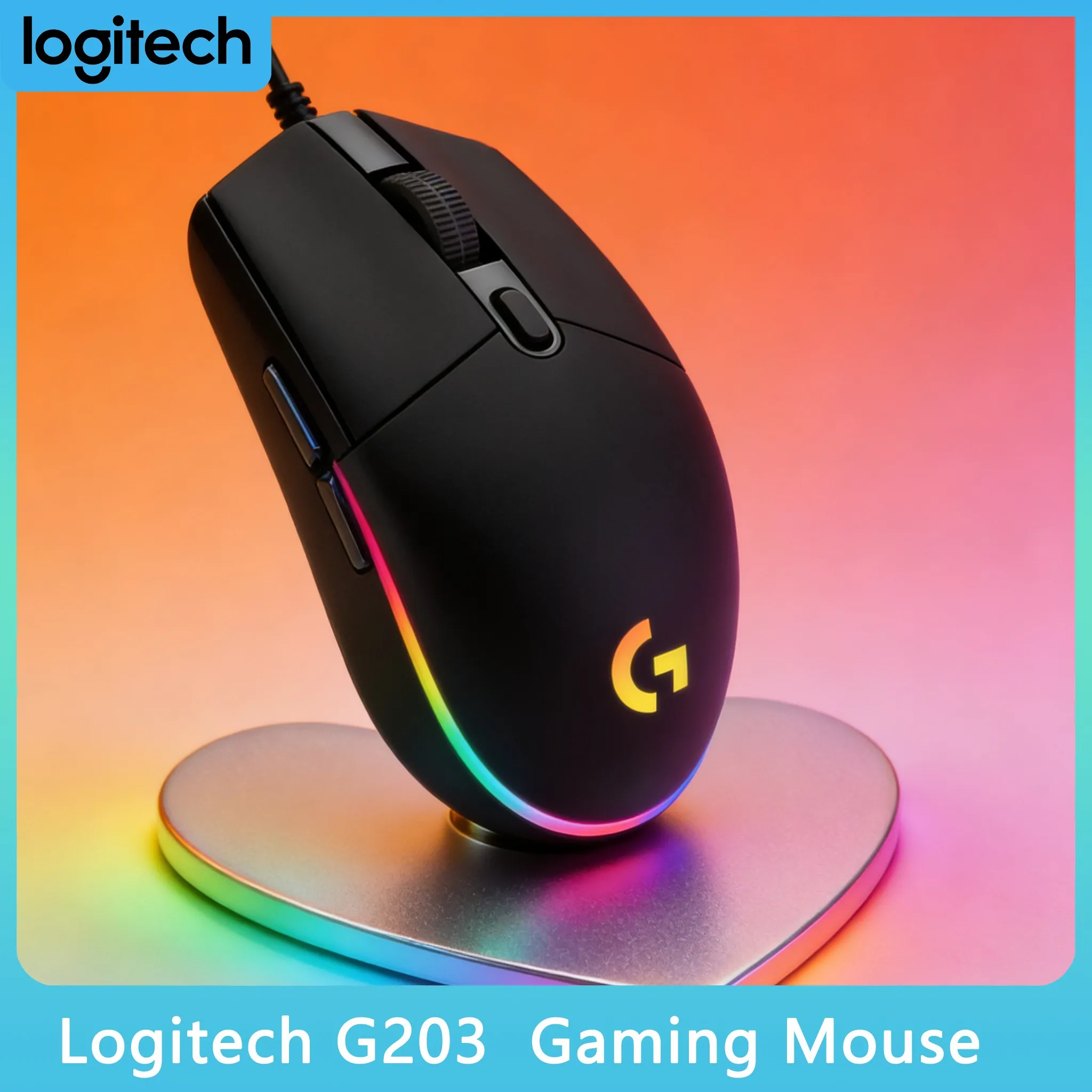 

Игровая мышь G203: эргономичный дизайн, прочность, комфорт, хит продаж