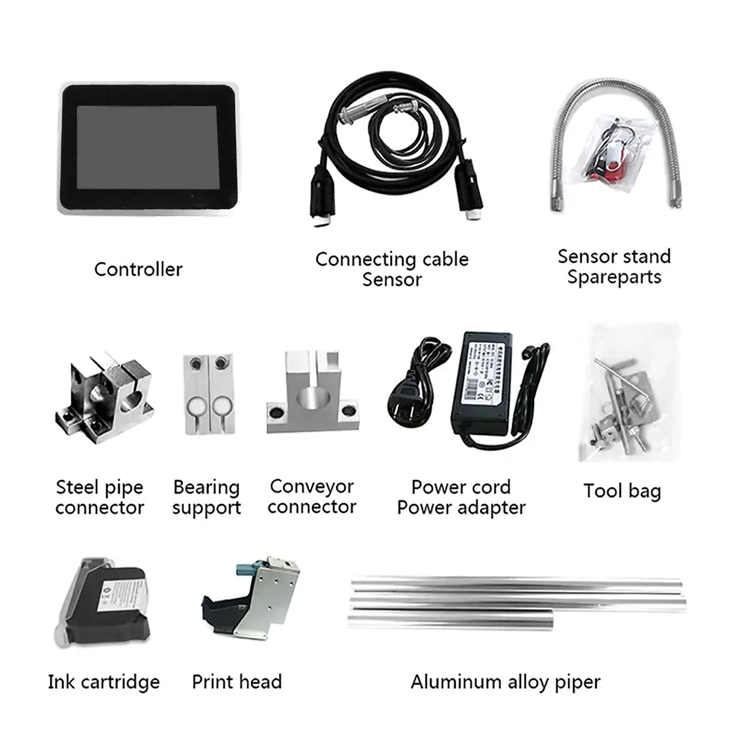 Continuous Online Digital Inkjet Printer, Plastic Sheet Inkjet Printing Equipment for Sticker & Label Production