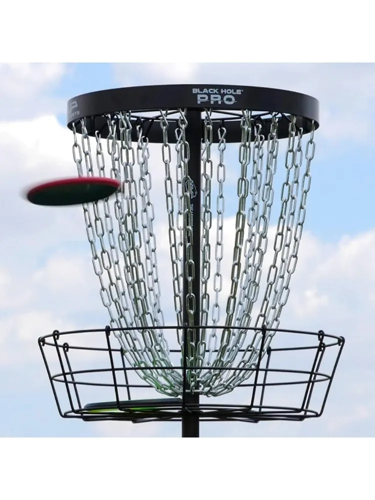 

Black Hole Pro 24 Chain Disc Golf Basket with Transit Bag