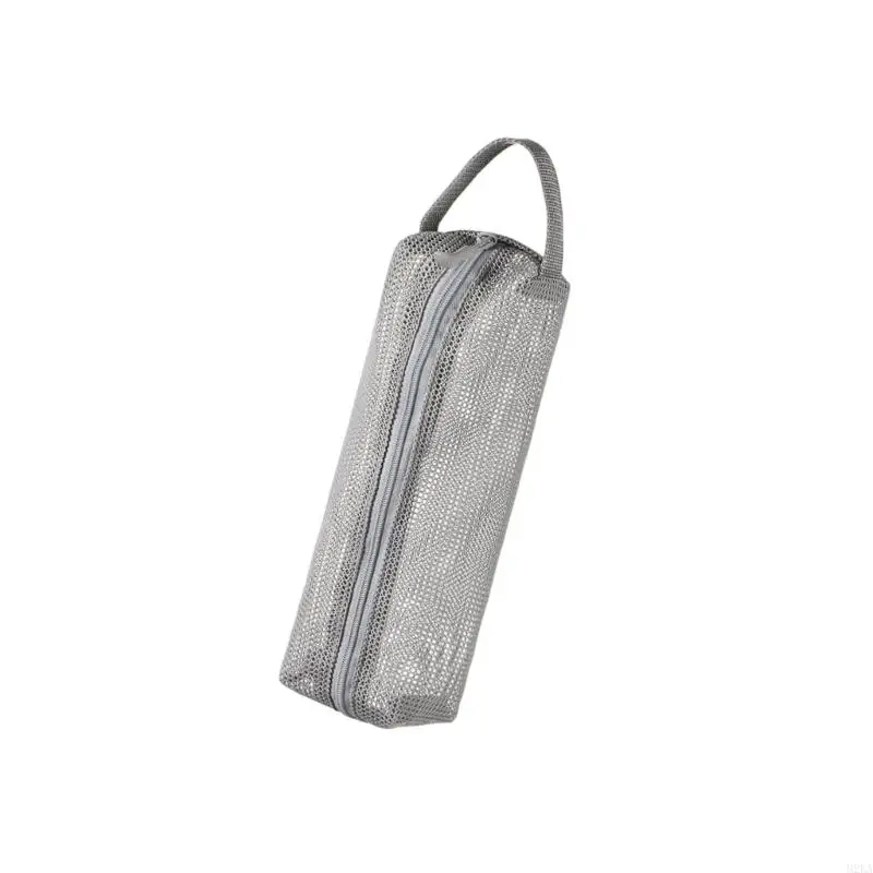 2026 New Mesh Shower Bag,Portable Mesh Shower Caddy Bag Dorm Toiletry Toted Bag Gym Shower Mesh Bag for Travel Camping