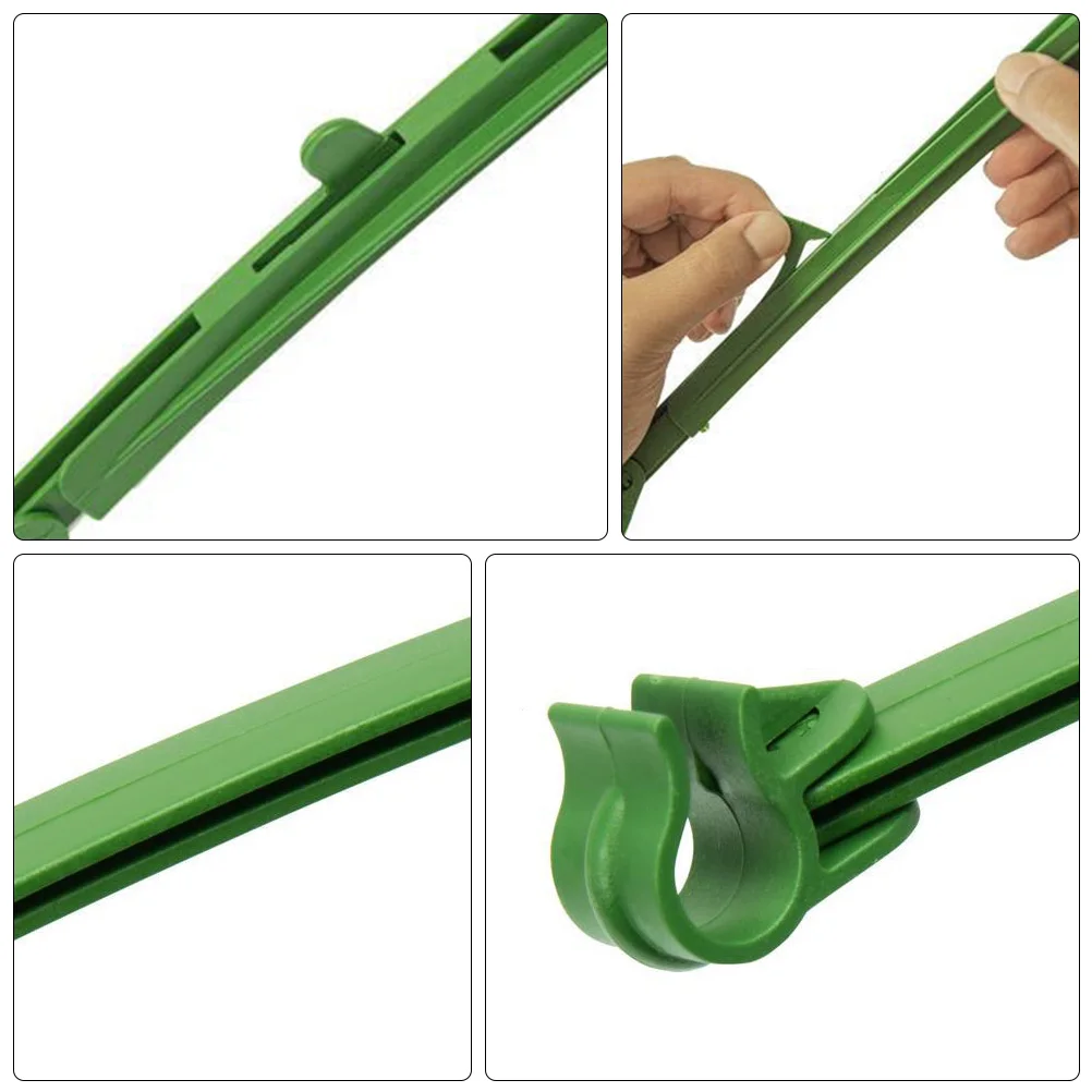 

12 pcs Tomato Planting Rack Durable Vegetable Trellis Support Deformable Garden Cages Stakes Adjustable Pipes Easy Install No