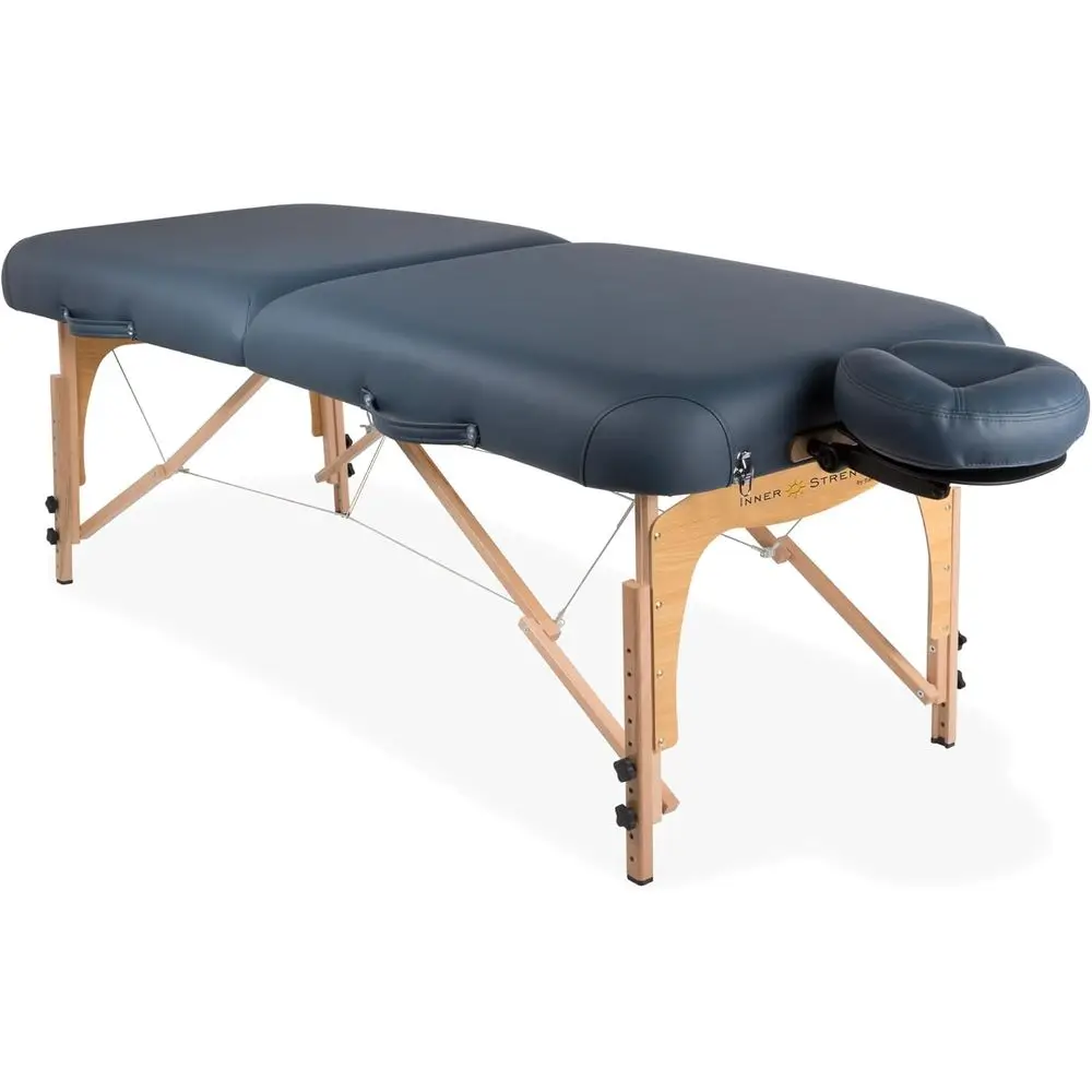 

Portable Reiki Massage Table Set with Adjustable Face Cradle, Pillow, and Carrying Case