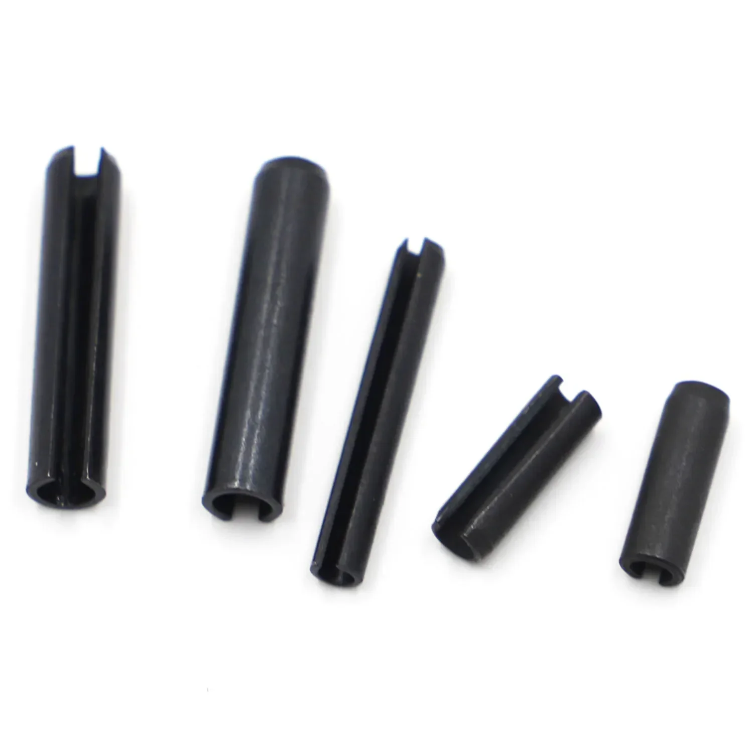 10-50pcs GB879 Spring-Type Straight Pins Steel Spring Elastic Cylindrical Cotter Pin Dowel M1.5 M2 M2.5 M3 M4 M5 M6 M8