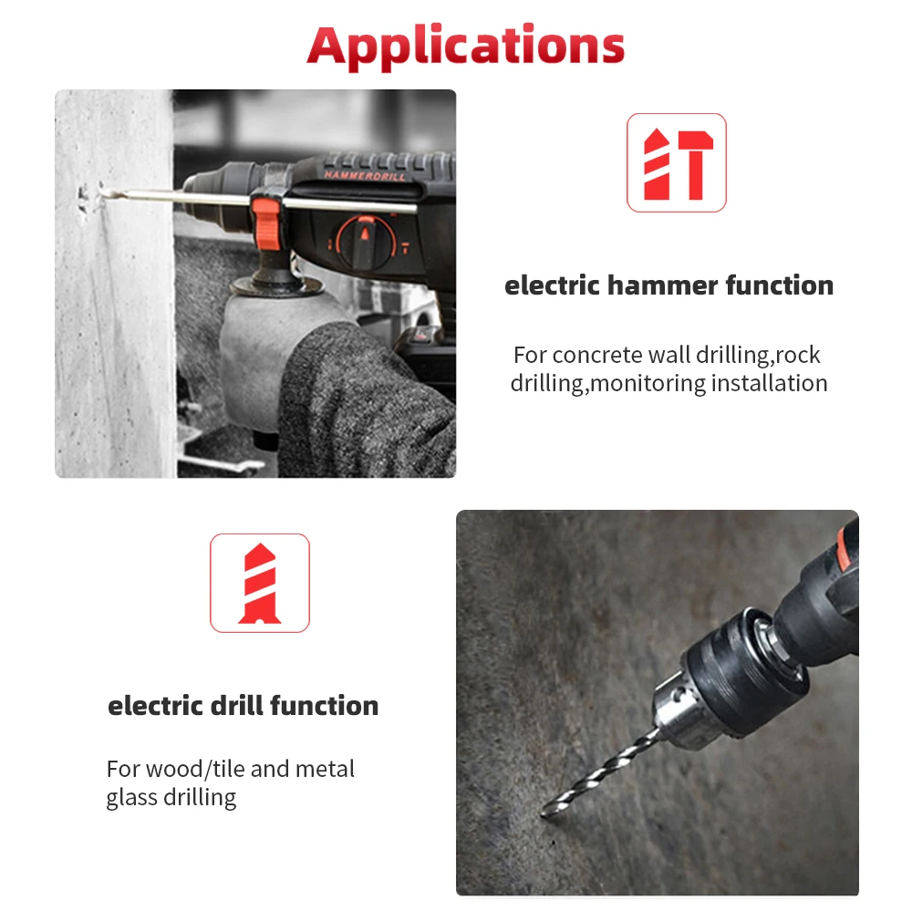 Customizable Multi-Function Home Hardware Kit Rechargeable Impact Drill Polisher Stainless Steel Minimum 1 Set OEM Hard Case view 3