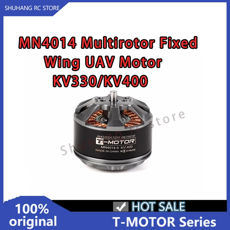 

T-MOTOR MN4014 KV330/KV400 High Performance Support Outrunner Brushless Motor for Demand of Multi-rotors and VTOL and Fixed Wing