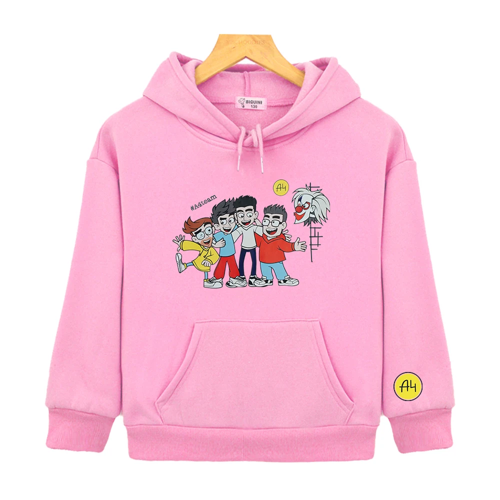 Trẻ Em Мерч А4 Áo Hoodie Merch A4 Áo Quần Áo Trẻ Em Hàng Đầu Thu Đông Bé Trai Bé Gái Áo Khoác Quần Áo Cho Bé а4 Мерч Для Детей