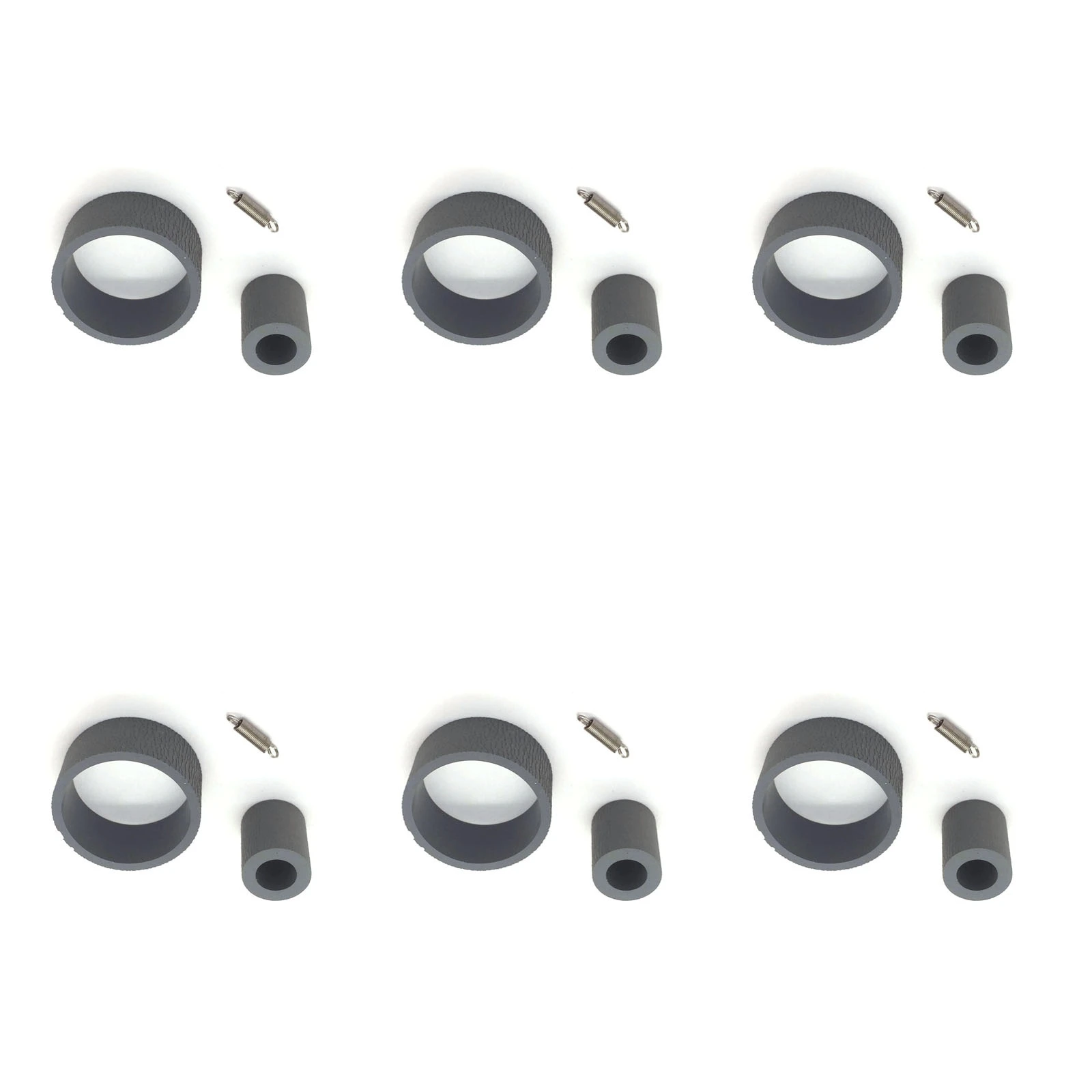 6sets Paper Feed Pickup Separation Roller Fits For EPSON XP 403 425 420 410 401 406 400 455 431 402 430 435 412 411 445 452 432