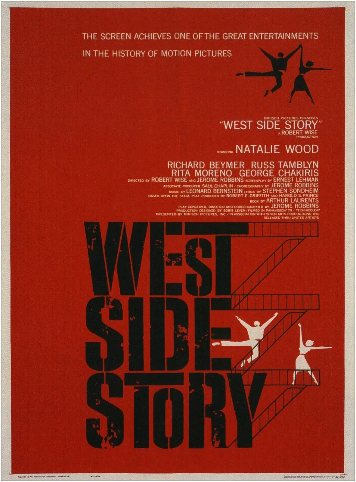 West Side Story Movie Art Silk Poster Print For Living Room Decor Home Wall Picture