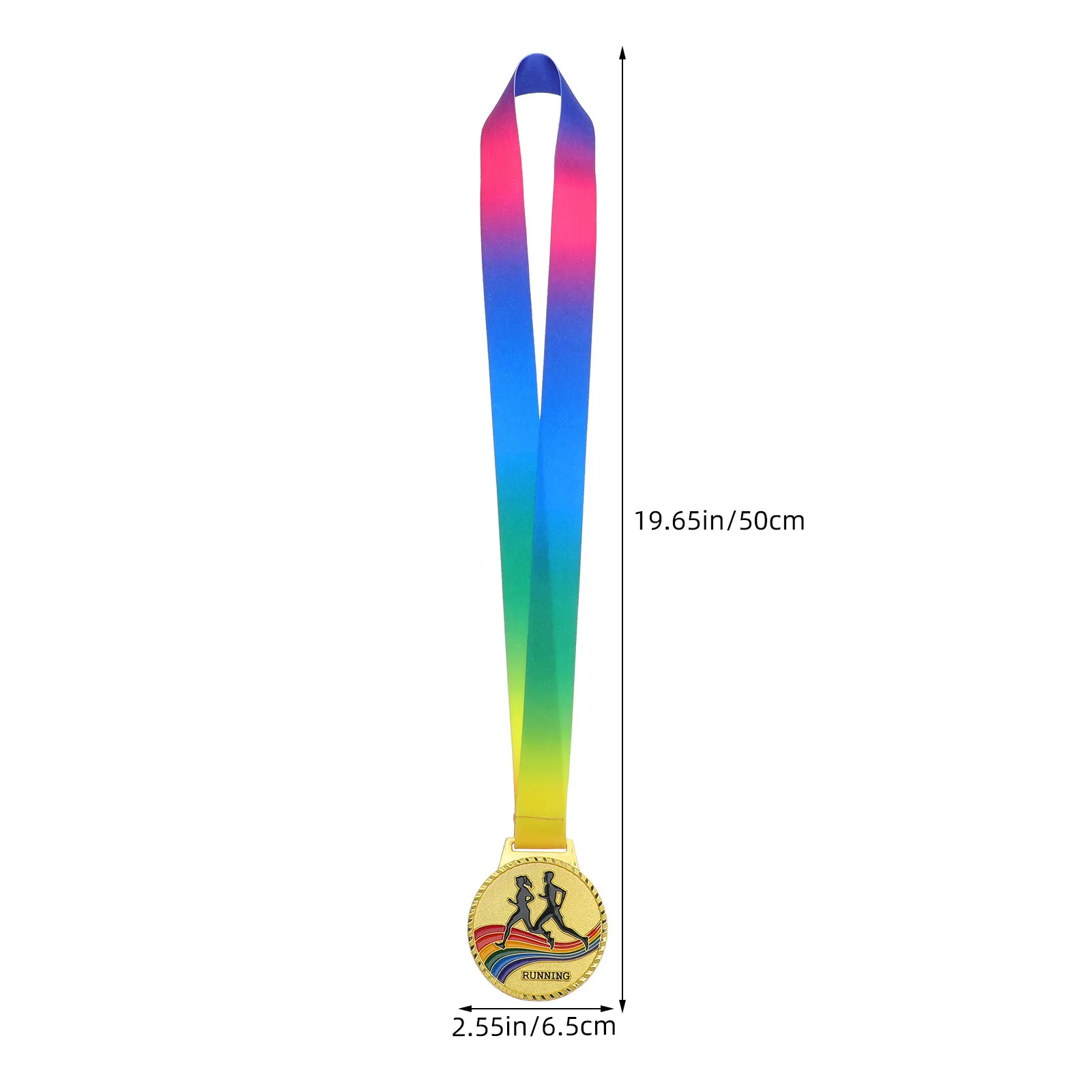 Metal Marathon Racing Medals Zinc Alloy for Outdoor Running Competitions Track Awards Sports Achievement Medals