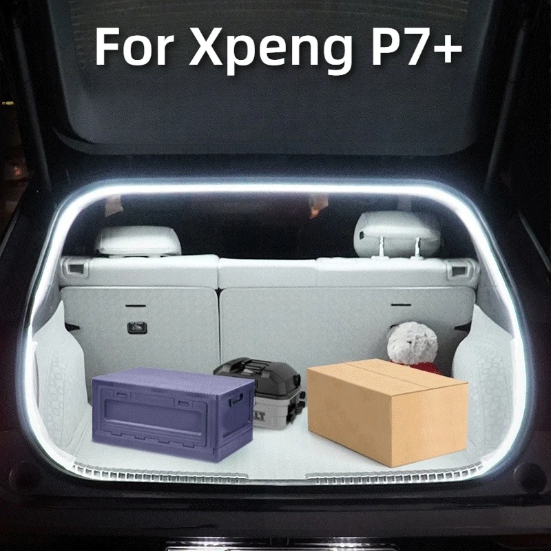 

For Xpeng P7+ Trunk Ambient Light Headlight LED Car Light Rear Trunk Decoration Modification Supplies