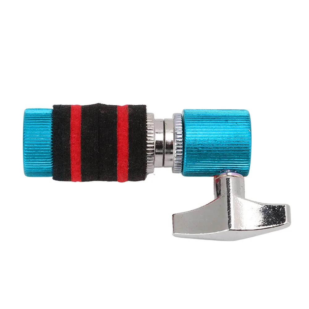 Aluminum Hi Hat Clutch Standard Fit for 6-7mm Rod Jazz Drum Clutch Fine Workmanship Easy to Install Hi-hat Stand Post