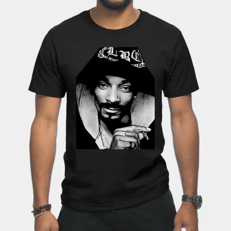 Summer Snoop Dogg Hip Hop T Shirt uomo donna Rap Singer Hip Hop Dj Fashion T-Shirt Rock Kid Harajuku Tees uomo abbigliamento Tee