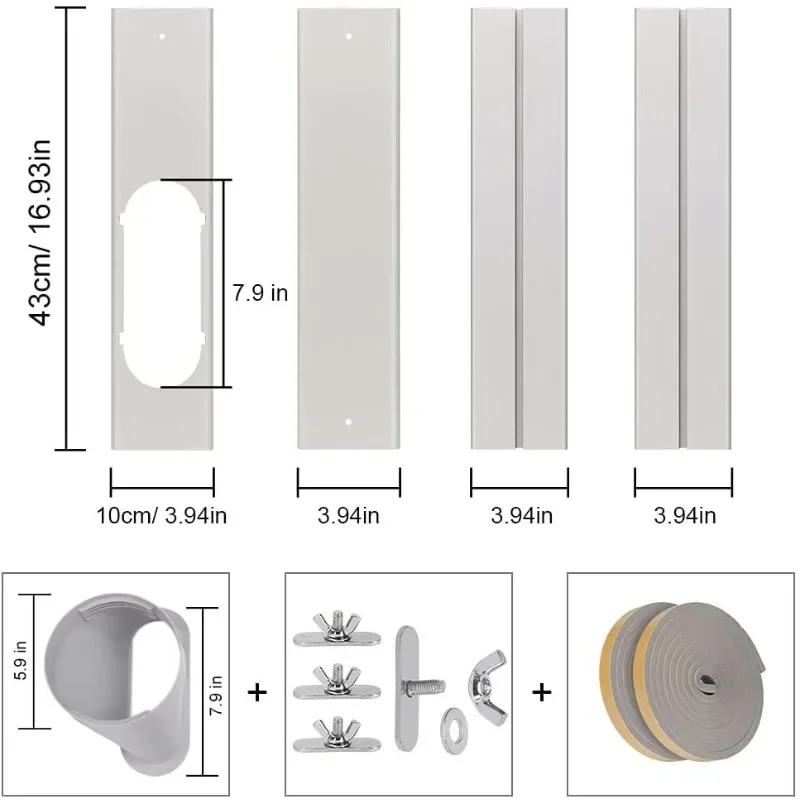 Air Conditioner Window Kit Air Conditioner Window Kit Universal Air Conditioner Window Vent Kit