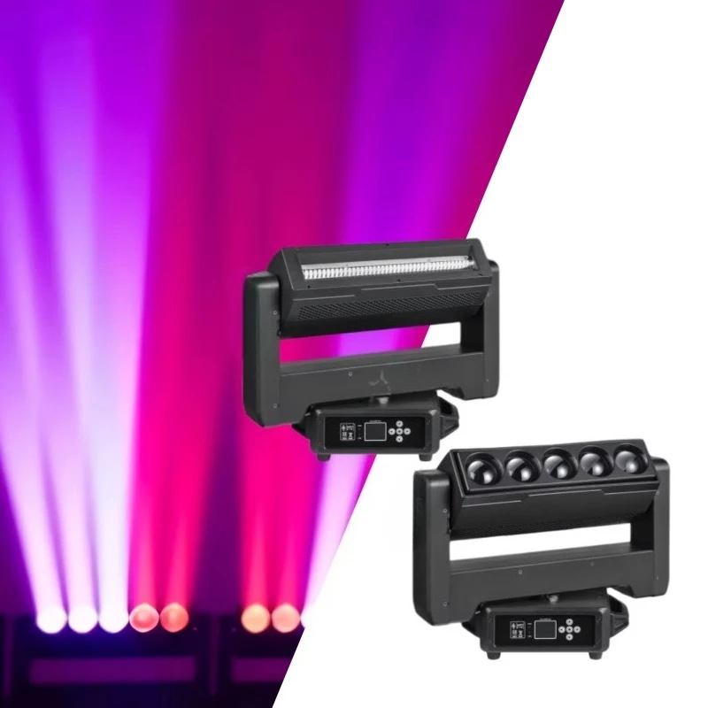 WJ560 Double Sided Mobile Headlights RGBW Music Festival Other Professional Audio, Video and Lighting Bar KTV Private Room