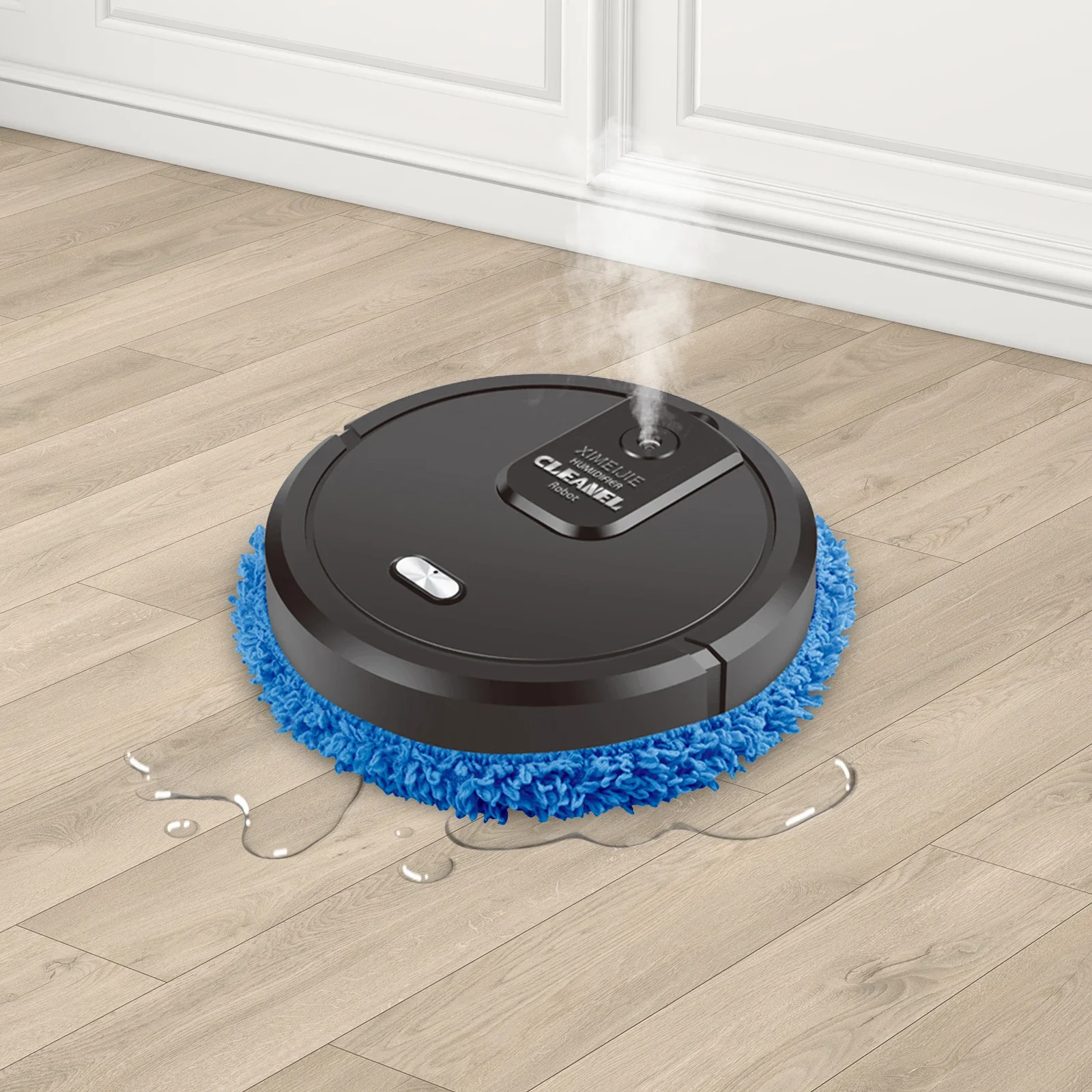 

3-in-1 Home Rechargeable Smart Sweeping Robot with Spray Humidifying Function, Automatic Mop for Hard Floors