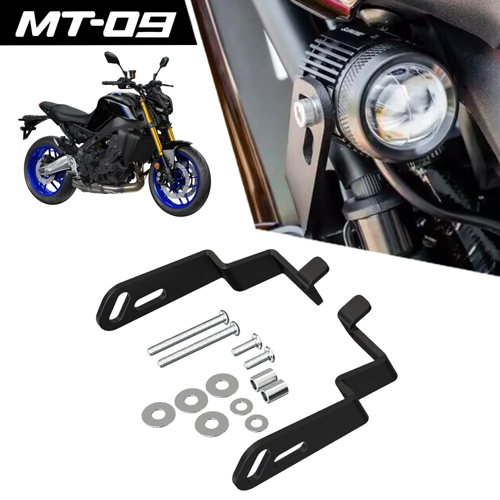 

For YAMAHA MT-09 MT 09 MT09 SP 2021 2022 2023 Motorcycle Accessories Fog Lights Auxiliary Light Bracket Driving Lamp Spotlights