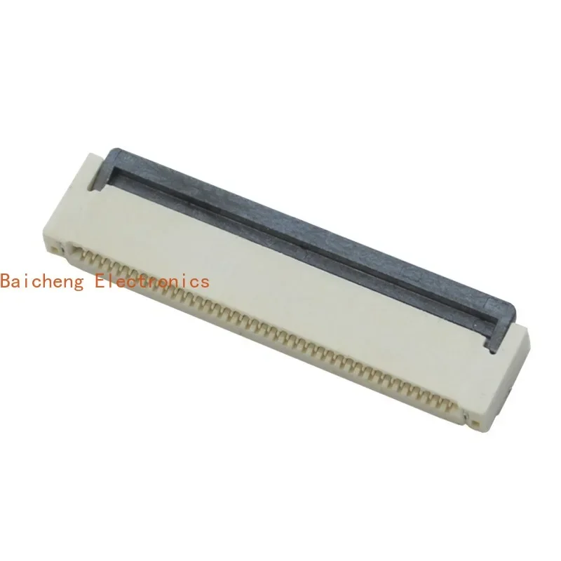10PCS 0.5MM Pitch 6P8P10P24P~ 40P 50P Front Insert And Rear Flip FPC Double-sided Rear Press Flip-top Rear Lock