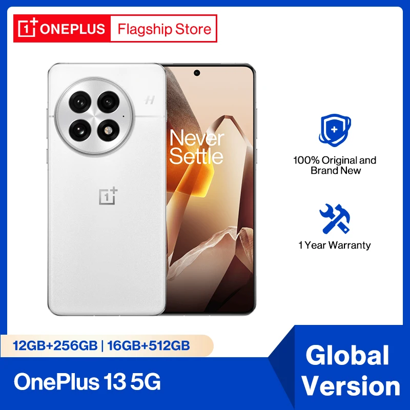 World Premiere OnePlus 13 Global Version AI Smartphone Snapdragon 8 Elite 6000mAh Battery 50W AIRVOOC Wireless Charge NFC