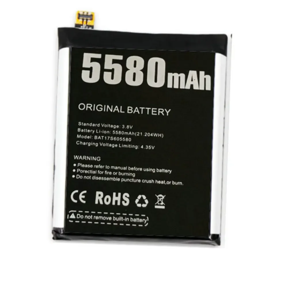 battery 5580mah for Doogee S60/S60 Lite BAT17M15580 BAT17S605580 Cellphone batteries