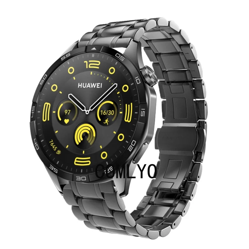 For Zeblaze Vibe 7 Pro Ares 3 Stratos 2 3 lite Strap Stainless steel metal Men smartwatch Band