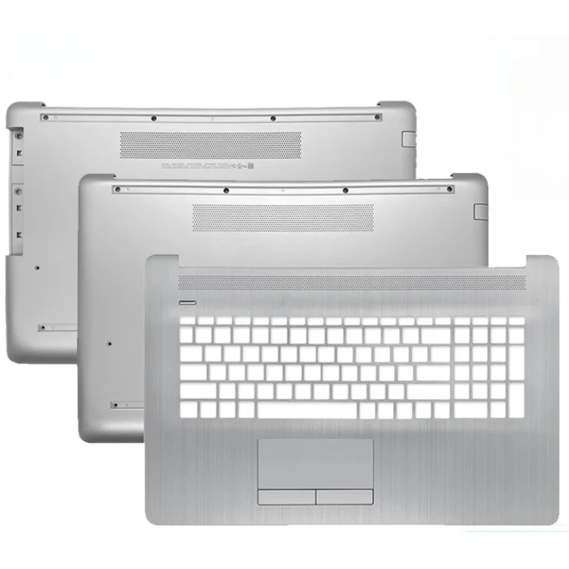 HP 파빌리온 17-BY 17-CA 17T-BY 17Z-CA 470 G7 팜레스트 상단 커버 하단 케이스, DVD 키보드 상단 쉘 실버, 노트북 케이스, 신제품
