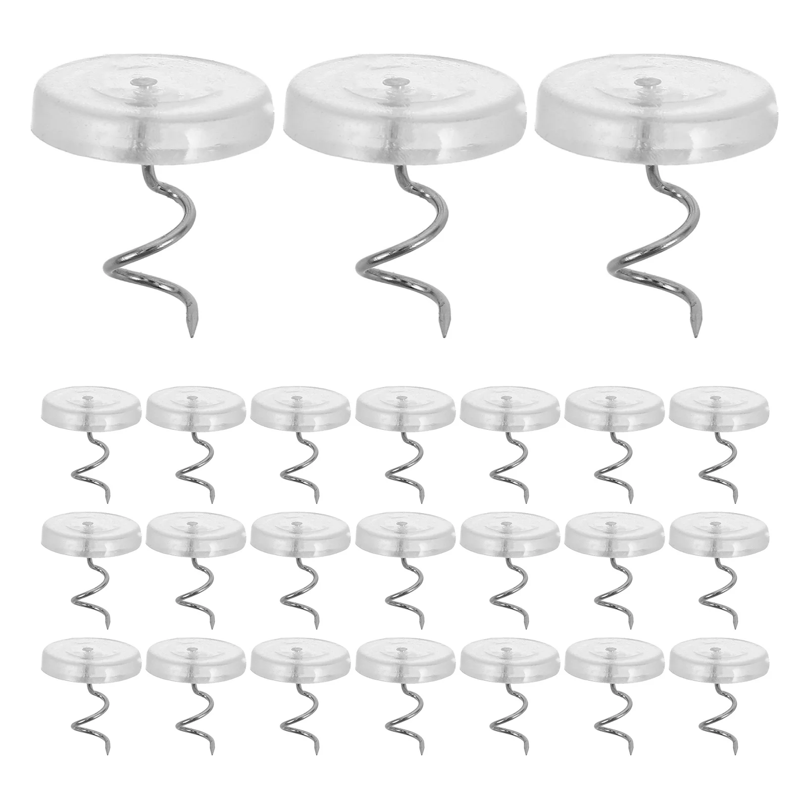 

100Pcs Pins Twist Locking Fasteners for Sheets Mattress Grippers Quilt Fixer Clips Blanket Holders Upholstery Pins