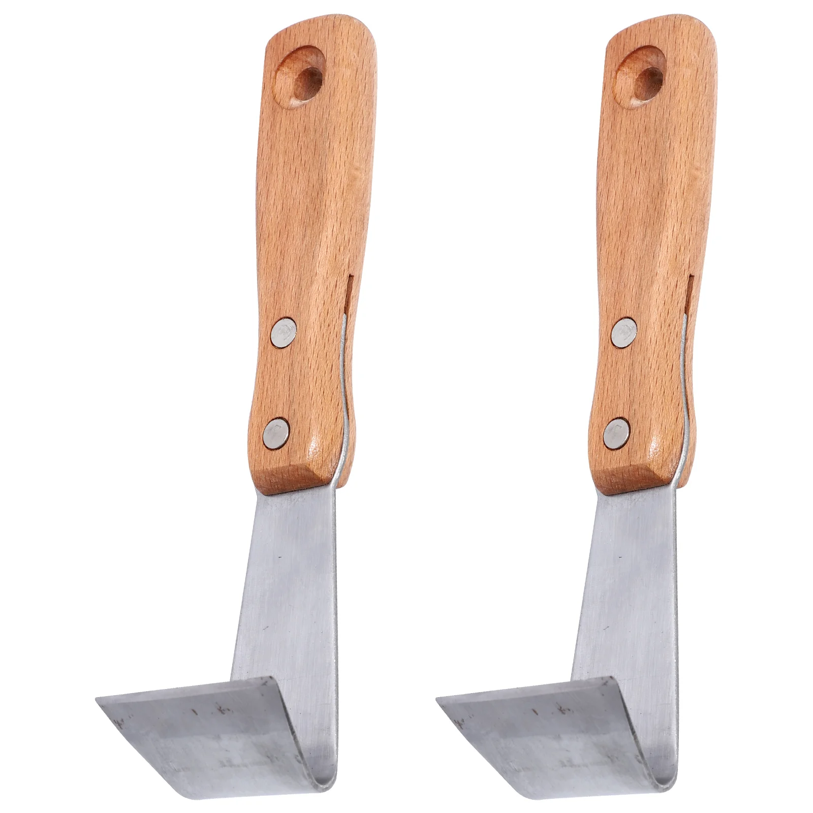 2 Pcs Fruit Tree Bark Scraper Hand Cutters Multi-functional Peeler Scarping Tools Cutting Spatula Scarpers Equipment Knives