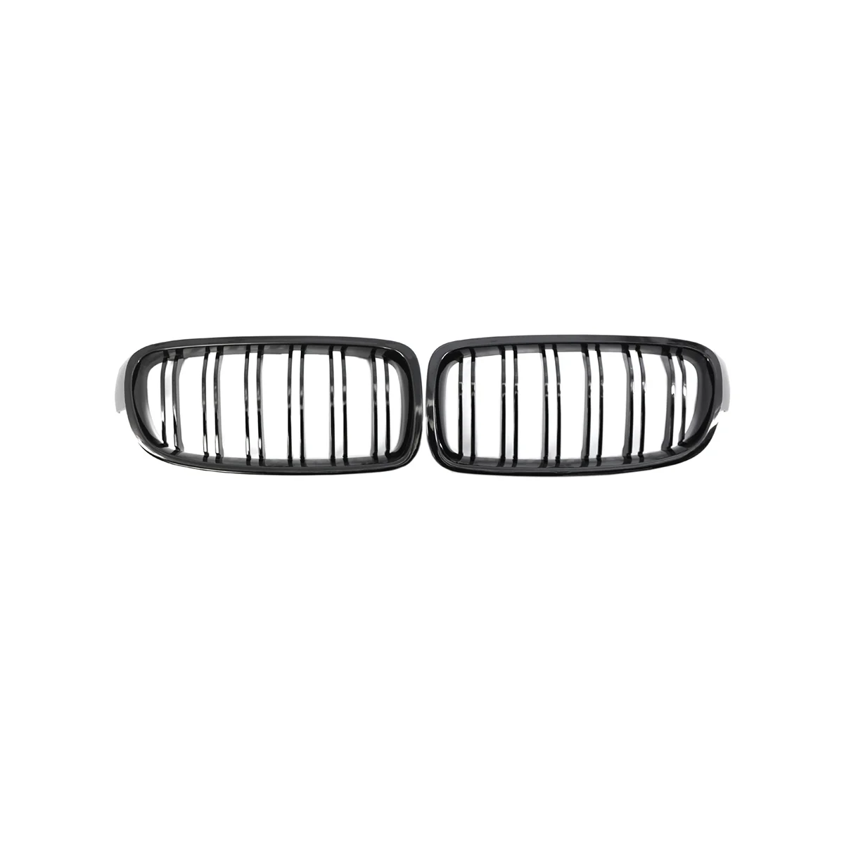 2Pcs Front Grill Bumper Hood Kidney Grille for BMW 3 Series F30 2013-2019 51130054493 51130054494