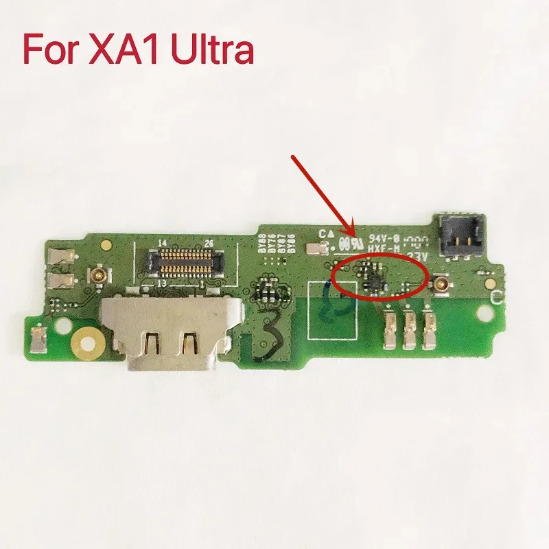 Pop USB Charging Port Charger Dock Connector Microphone Mic Flex Cable Circuit Board For SONY Xperia XA1 Ultra XA1U