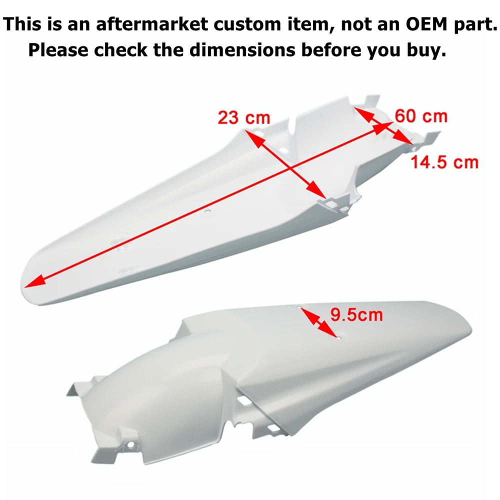 Green Enduro Front & Rear Fender Plastic Fairing Mudguard Front Number Plate For Kawasaki KX250F KX450F KXF 250 450 KLX KX KLR