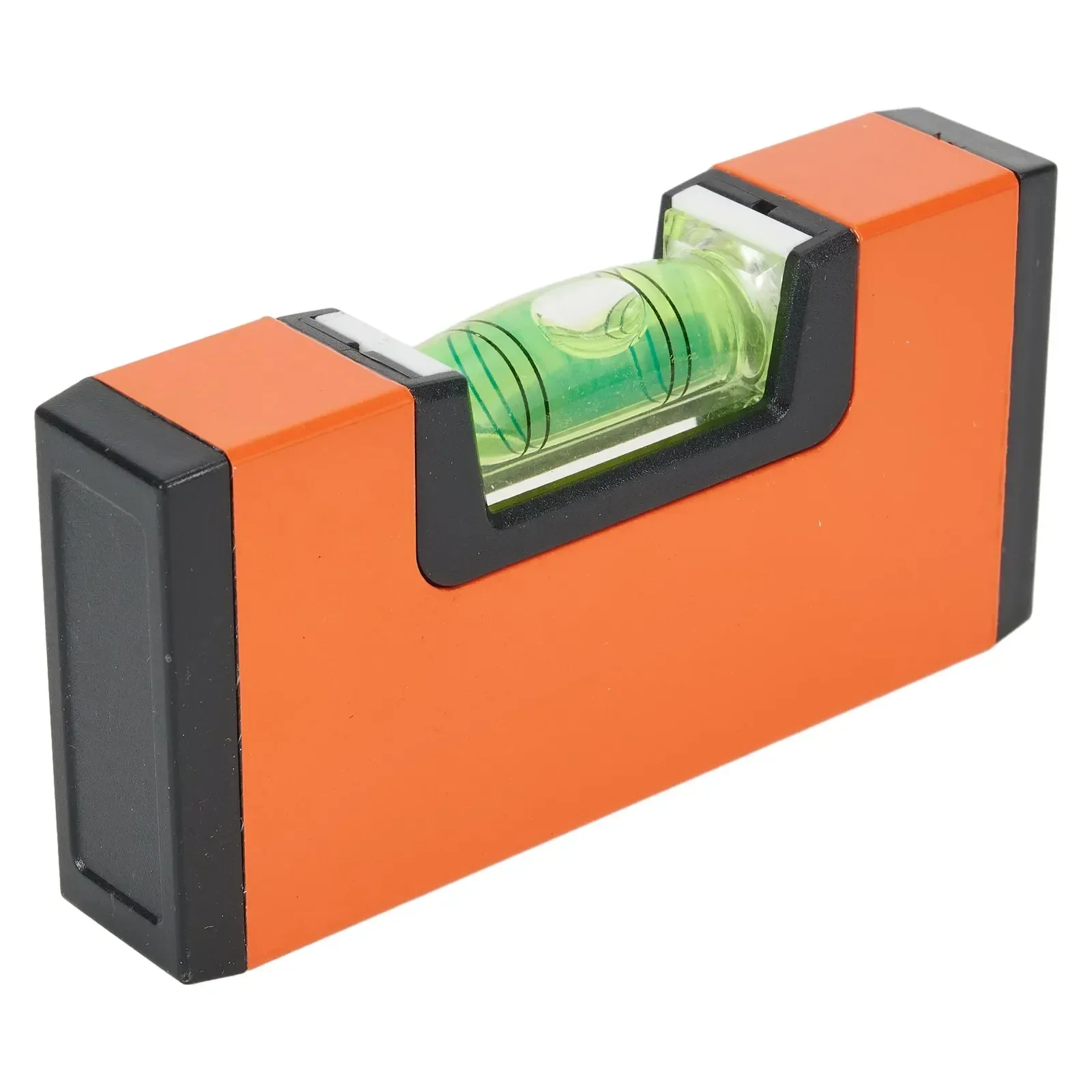 Tool Bubble Level High Precision Level Gauge Orange Shockproof 100mm*50*20mm 10cm 1pcs Aluminium Alloy Aluminum